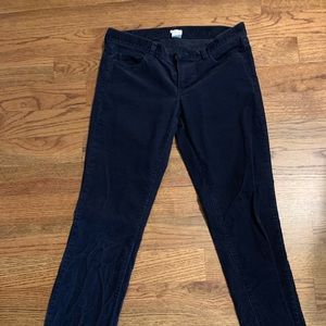 J Crew navy matchstick corduroys